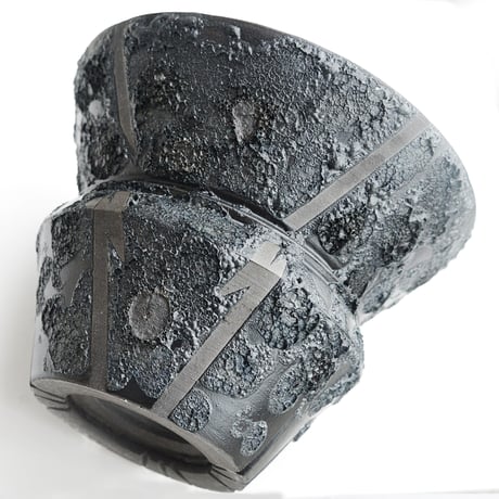 ＜ceramic pot ＞√ROOT MattBlack_UK06