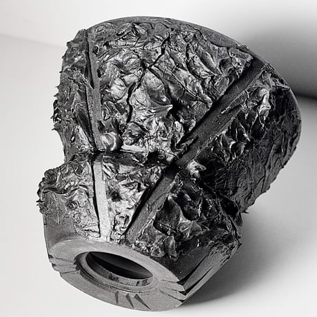 ＜ceramic pot ＞√ROOT   MattBlack type__LF01
