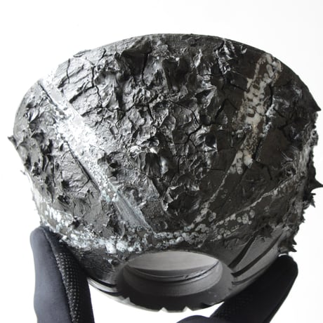 ＜ceramic pot ＞√ROOT   MattBlack type_VCU07