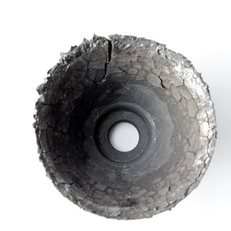 ＜ceramic pot ＞ SHARK_Metallic type_A4