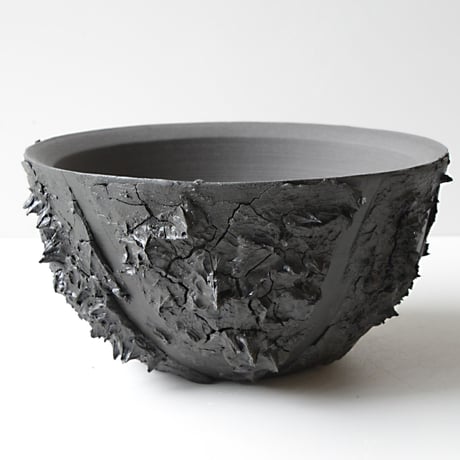 ＜ceramic pot ＞√ROOT   MattBlack type_VCU01