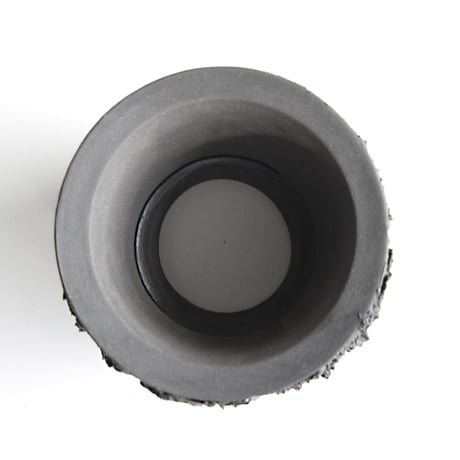 ＜ceramic pot ＞√ROOT   MattBlack type_PMK03