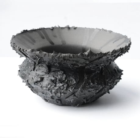＜ceramic pot＞  √ ROOT Matt Black type +Drip_0A2