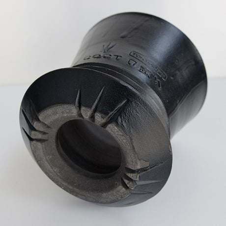 ＜ceramic pot ＞PENETRATOR    Matt Black type_MK05