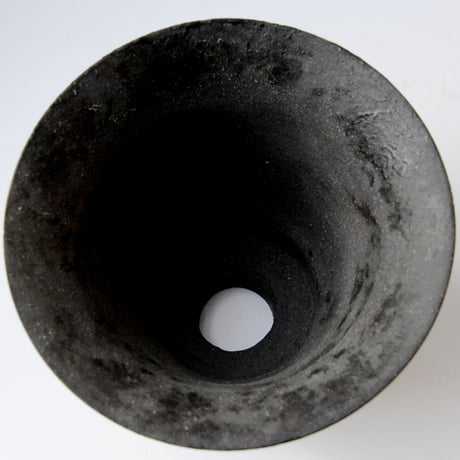 <ceramic pot ＞ SHARP EDGE  Matt Black type_SH_E