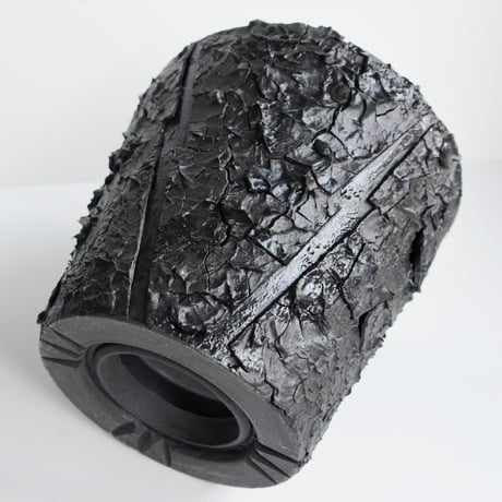 ＜ceramic pot ＞√ROOT   MattBlack type_XV3