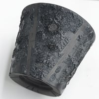 ＜ceramic pot ＞√ROOT MattBlack_UK03