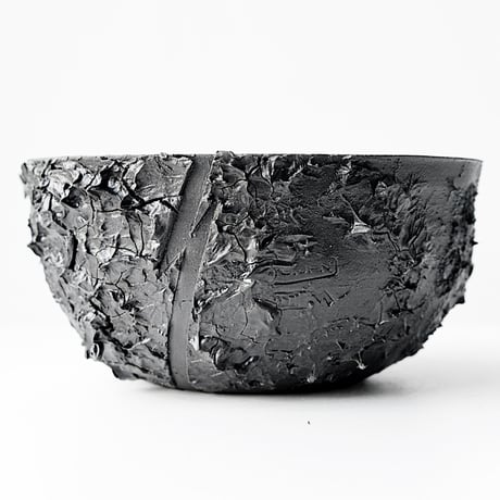 ＜ceramic pot ＞√ROOT   MattBlack type__ST_07