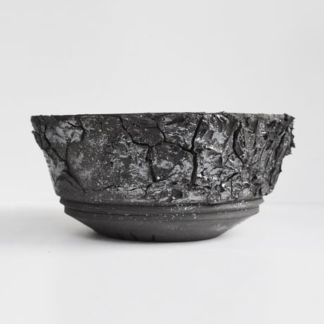 ＜ceramic pot ＞ SHARK_Metallic type_W1
