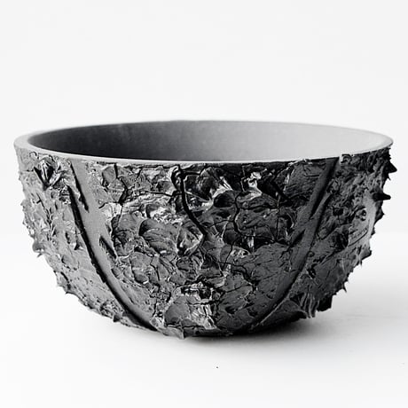 ＜ceramic pot ＞√ROOT   MattBlack type__ST_07