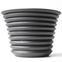 ＜ceramic pot ＞PENETRATOR   DarkGray_UC08
