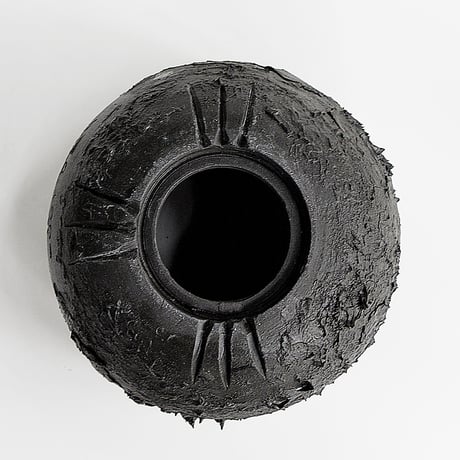 ＜ceramic pot ＞SHARK MattBlack type_XT07