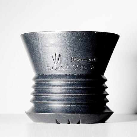 ＜ceramic pot ＞LOOP  Matt Black type_MK015