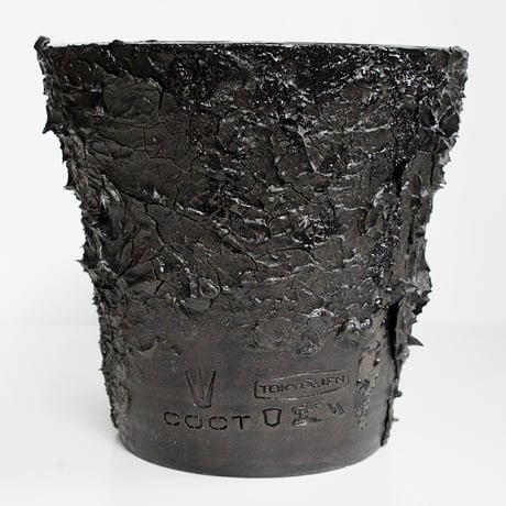 ＜ceramic pot ＞√ROOT   MattBlack type_XV7