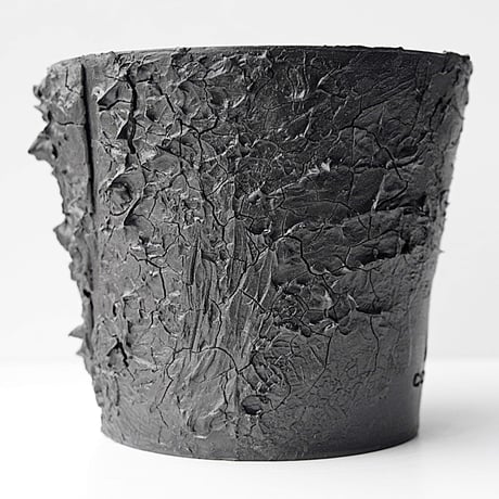 ＜ceramic pot ＞√ROOT   MattBlack type__GM_06