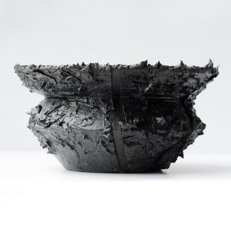 ＜ceramic pot＞  √ ROOT Matt Black type +Drip_0A2