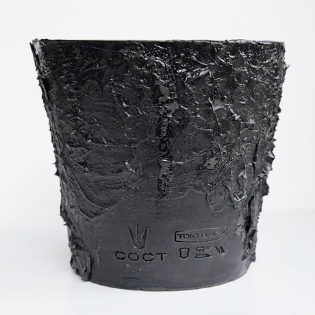＜ceramic pot ＞√ROOT   MattBlack type_XV3