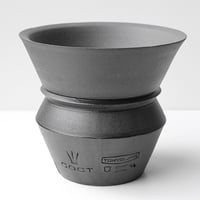 ＜ceramic pot ＞LOOP  DarkGray type_UC03