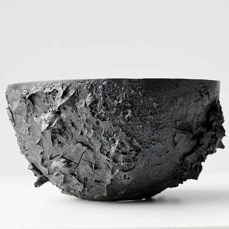＜ceramic pot ＞ SHARK  Matt Black type_PH12