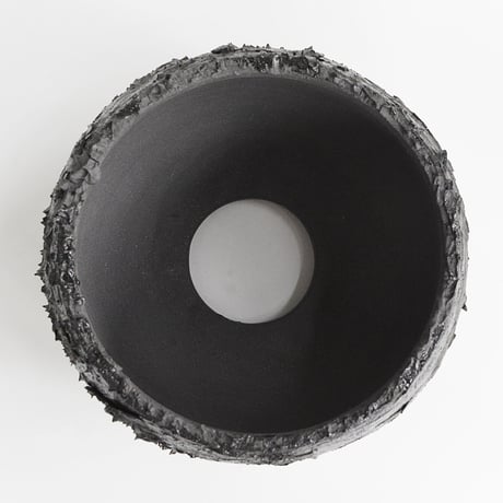＜ceramic pot ＞SHARK MattBlack type_XT07