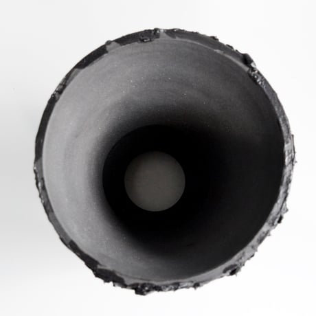 ＜ceramic pot ＞√ROOT   MattBlack type_XV7
