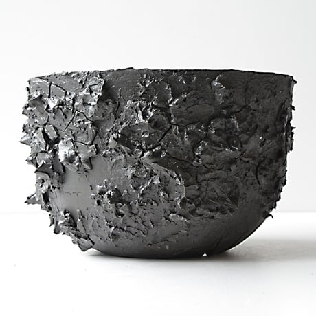＜ceramic pot ＞SHARK   MattBlack type_VCU011