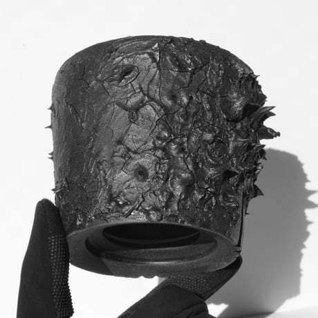 ＜ceramic pot ＞ATACAMA MattBlack type_CTA_002