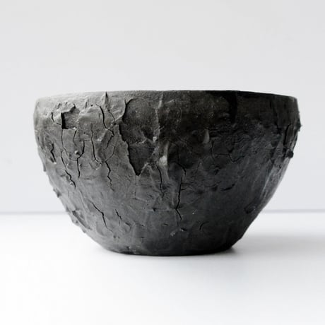＜ceramic pot ＞ INFLUX  Matt Black type I01