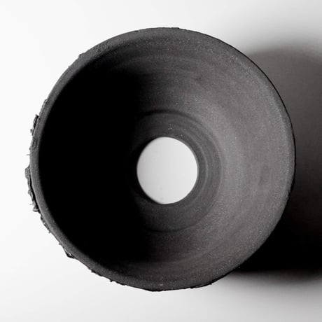 ＜ceramic pot ＞√ROOT_ CELL   MattBlack type__GJ08