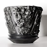 ＜ceramic pot ＞√ROOT   MattBlack type__GJ09
