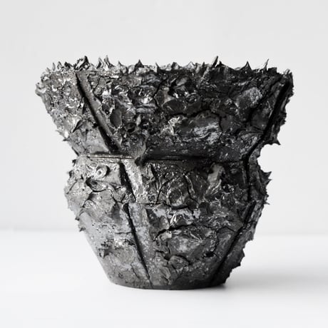 ＜ceramic pot ＞√ROOT   Metallic type_B