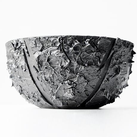 ＜ceramic pot ＞√ROOT   MattBlack type__ST_07
