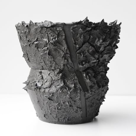 ＜ceramic pot ＞√ROOT   MattBlack type_RM_02
