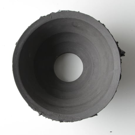 ＜ceramic pot ＞√ROOT   MattBlack type_VCU07