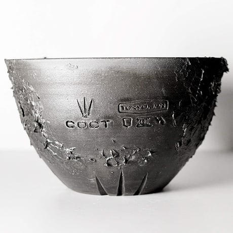 ＜ceramic pot ＞√ROOT MattBlack type__UJ01