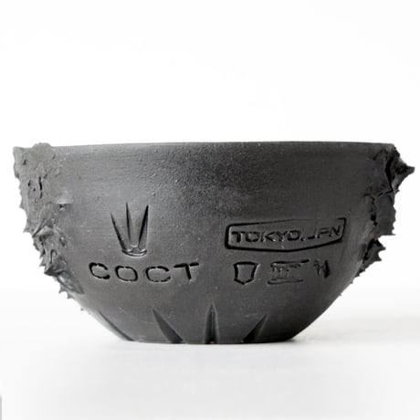 ＜ceramic pot ＞√ROOT   MattBlack type_YJ01