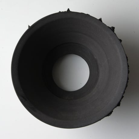 ＜ceramic pot ＞SHARK   MattBlack type_VCU05