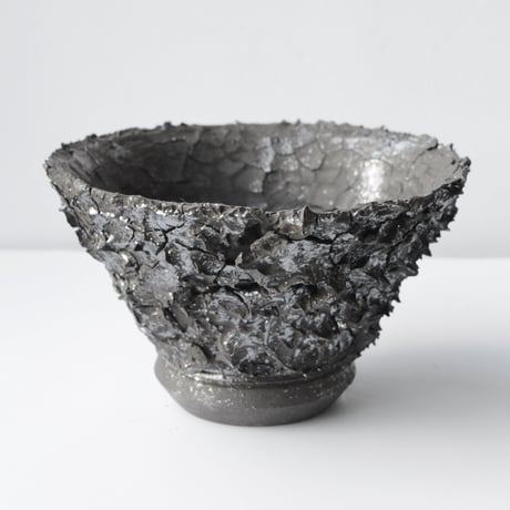＜ceramic pot ＞ SHARK_Metallic type_A4