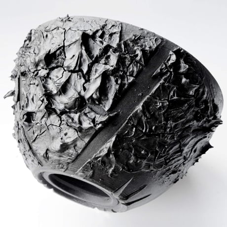 ＜ceramic pot ＞√ROOT MattBlack type__IC03