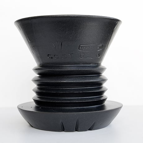 ＜ceramic pot ＞PENETRATOR    Matt Black type_MK02