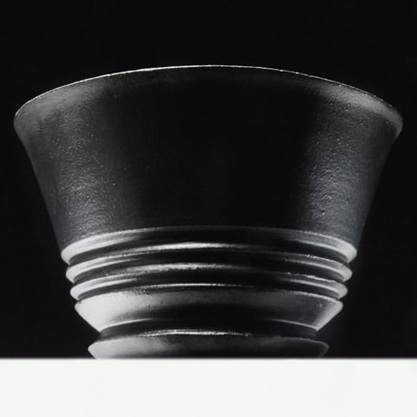<ceramic pot ＞ SHARP EDGE  Matt Black type+drip_SH_C