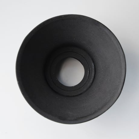 <ceramic pot ＞ SHARP EDGE  Matt Black type+drip_GX_01