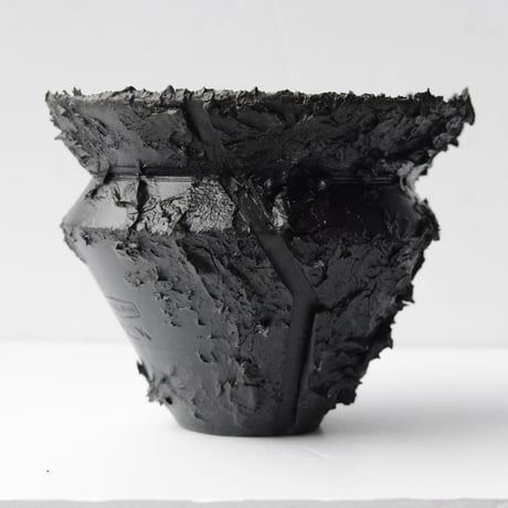 ＜ceramic pot＞  √ ROOT Matt Black type +Drip_Z3