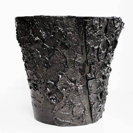 ＜ceramic pot ＞√ROOT   MattBlack type_XV7