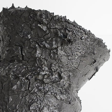 ＜ceramic pot ＞SHARK MattBlack type_XT08