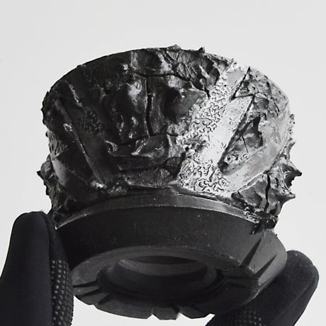＜ceramic pot ＞√ROOT   MattBlack type_PMK012
