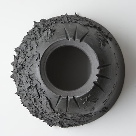 ＜ceramic pot ＞SHARK   MattBlack type_VCU05