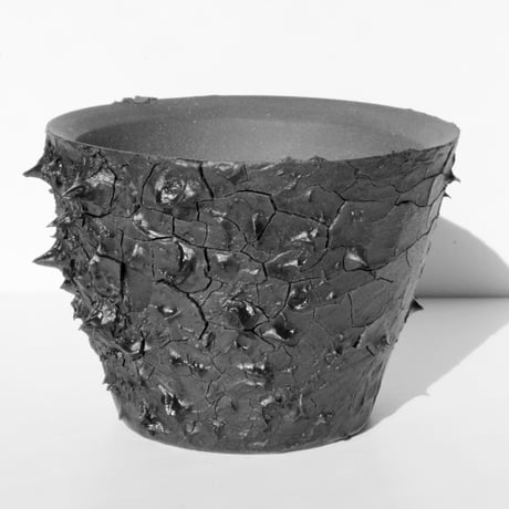 ＜ceramic pot ＞ATACAMA MattBlack type_CTA_005