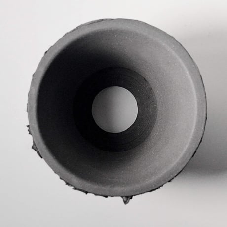 ＜ceramic pot ＞√ROOT   MattBlack type__LF02
