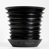 ＜ceramic pot ＞LOOP  Matt Black type_JL02